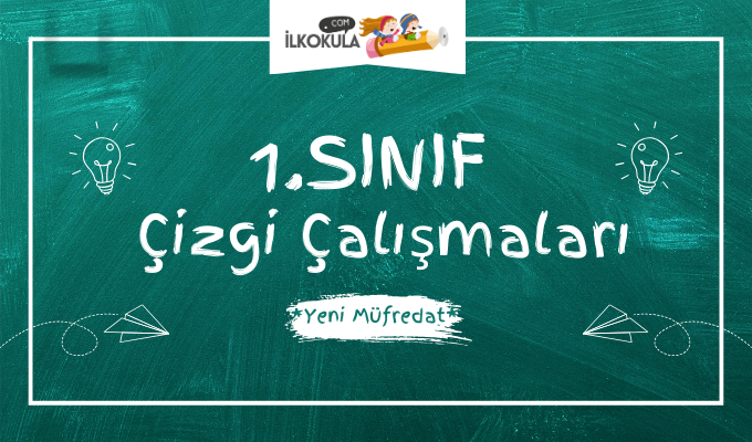 1.sınıf çizgi çalışmaları